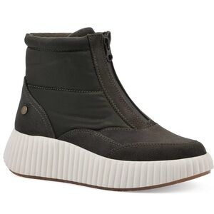 White Mountain Black and Gray Winter Boots Size 7